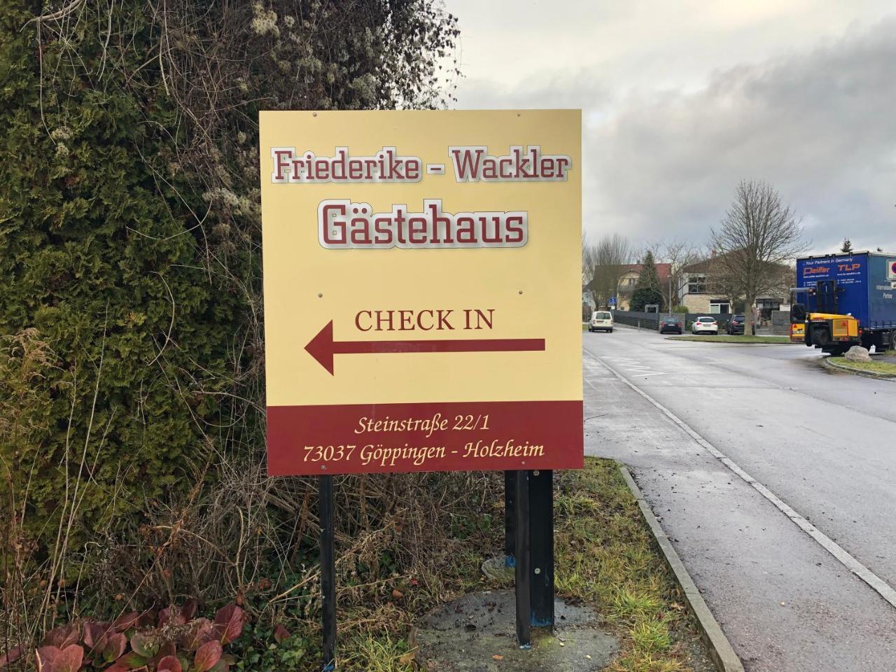 Friederike Wackler Gaestehaus Göppingen Εξωτερικό φωτογραφία